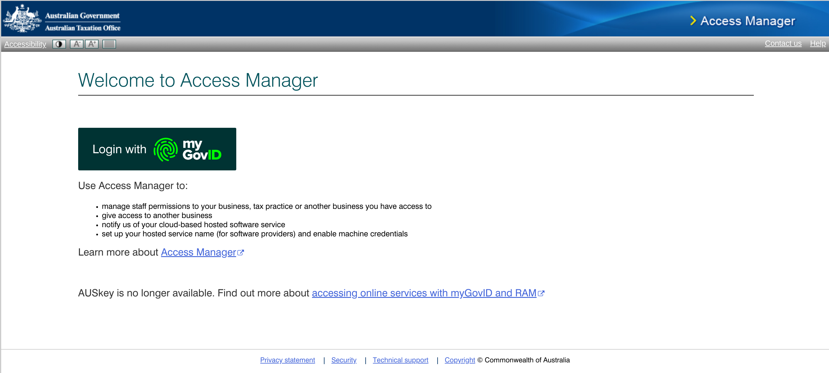 Login to ATO Access Manager using your MyGovID.png